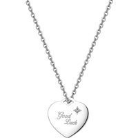 Collana Sagapo Donna Be My Always in Acciaio Cristallo SBM03